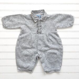 VINTAGE LULLABY CLUB EUC Heirloom Teddy Bear Romper
